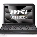 Vand mini laptop MSI U 100 in perfecta stare de functionare